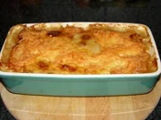 Kassler unter Zwiebel- Rösti- Haube - Rezept