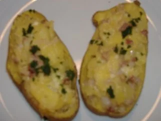 Gefüllte Folienkartoffel - Rezept