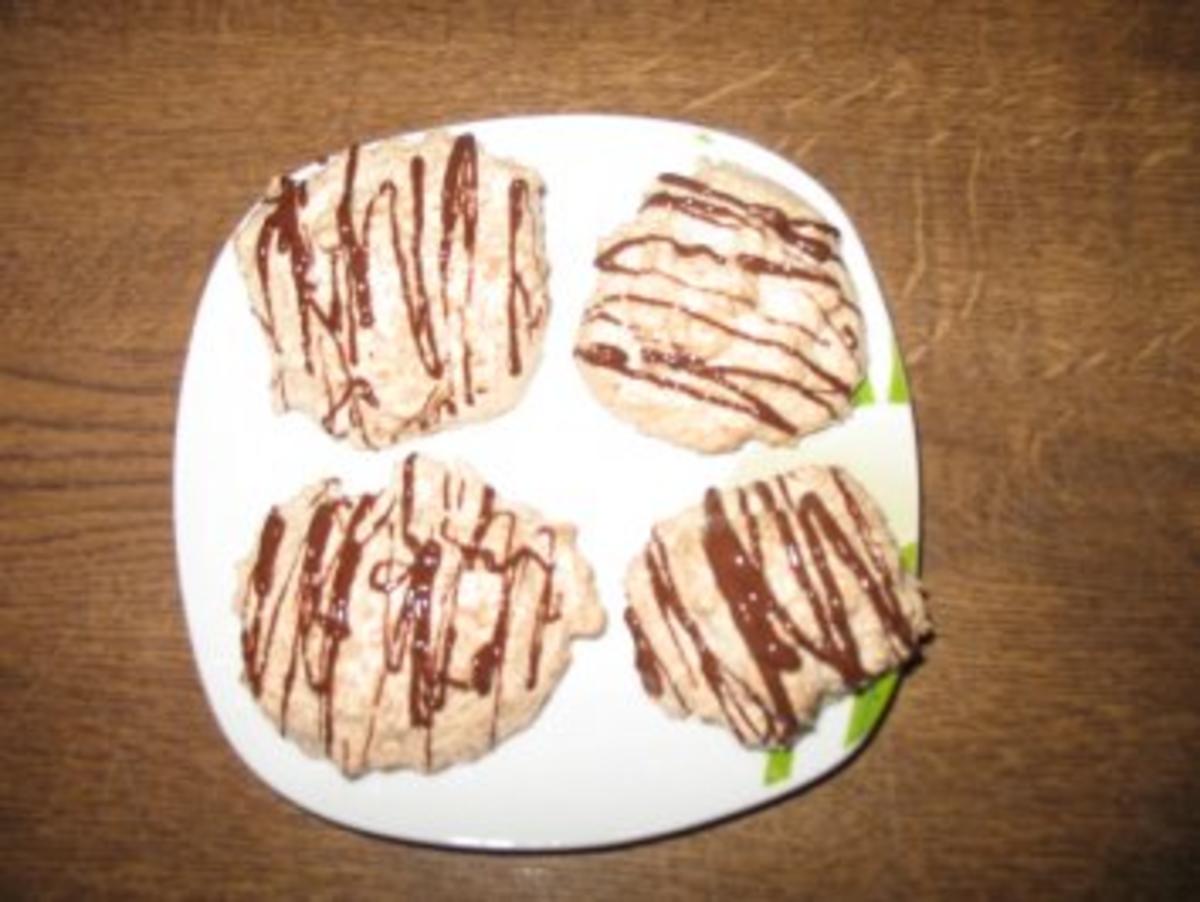Kokosmakronen mit Schokolade - Rezept - Bild Nr. 6