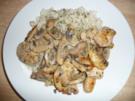 Hähnchenbrustfilet Jäger Art - Rezept