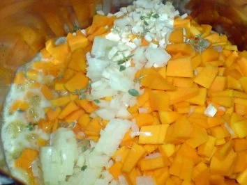 Butternutkürbis-Cremesuppe - Rezept - Bild Nr. 7