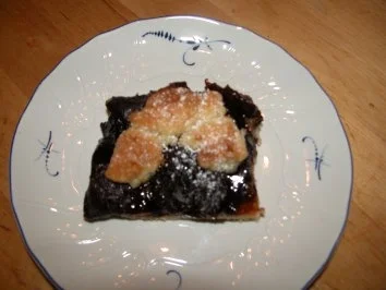 Pflaumenkuchen mit Marzipan - Rezept