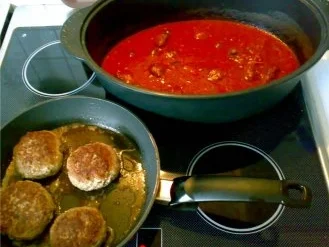 ** Hauptgerichte ** Sizilianische Hacksteaks - Rezept - Bild Nr. 2