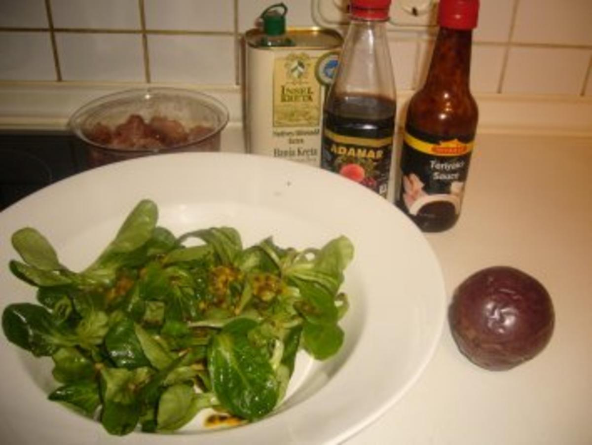 Feldsalat mit Passionsfrucht - Rezept