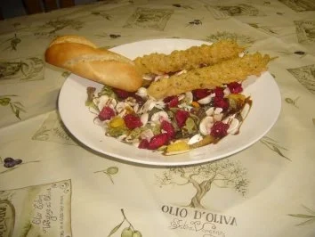 Rezept: Eichblatt-salat mit Kaktusfeigen Bild Nr. 3 Eichblatt-salat mit Kaktusfeigen - Rezept - Bild Nr. 3