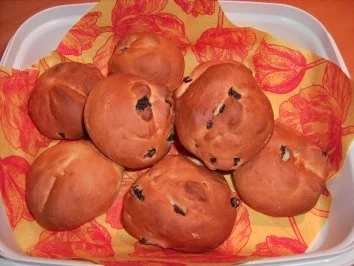 Rosinenbrötchen - Rezept - Bild Nr. 2