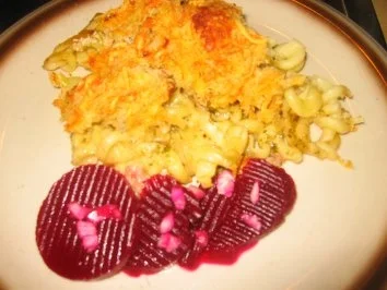 Auflauf: Campignons-Käse- Auflauf! - Rezept