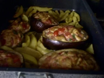 Gefüllte Aubergine - Rezept - Bild Nr. 2