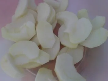 Apfeldessert mit Vanillesoße - Rezept - Bild Nr. 8