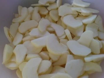 Apfeldessert mit Vanillesoße - Rezept - Bild Nr. 10