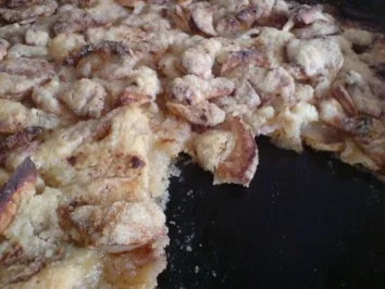 Apfeldessert mit Vanillesoße - Rezept - Bild Nr. 3