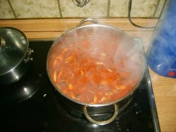 Rezept: Spaghetti Bolognese - Champignons Bild Nr. 3 Spaghetti Bolognese - Champignons - Rezept - Bild Nr. 3