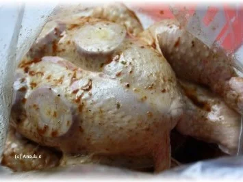 Geflügelgericht - Honig-Brathähnchen - Rezept - Bild Nr. 4