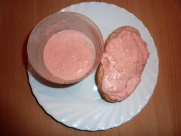 Brotaufstrich: Seelachsfrischkäse - Rezept