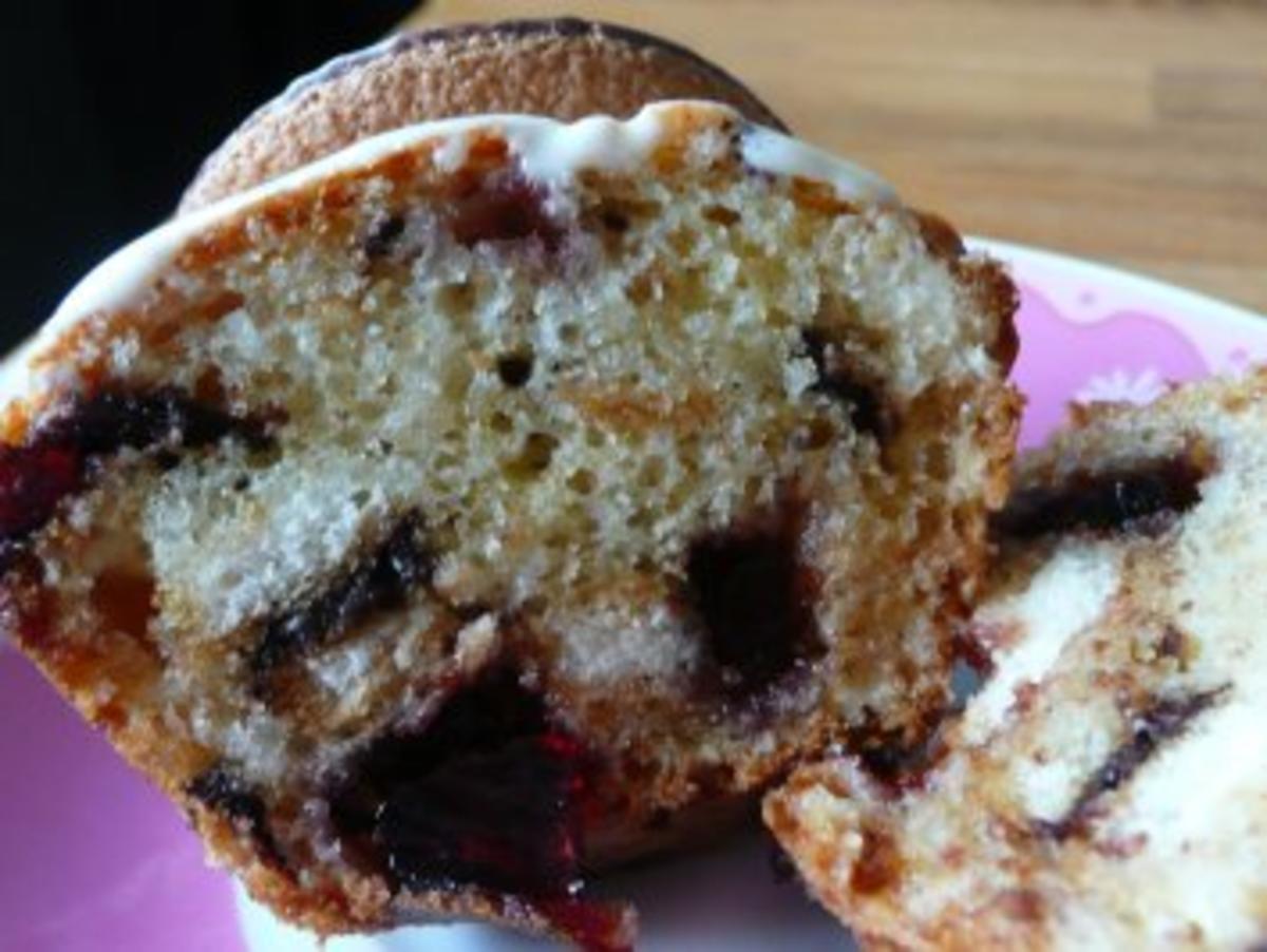 Vanille-soft cake cassis-Muffins - Rezept - Bild Nr. 10