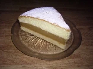 Zimtapfelmus-Kuchen - Rezept