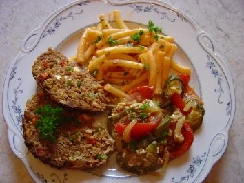 Rezept: Würziger Hackbraten a´ la Toscana... Würziger Hackbraten a´ la Toscana... - Rezept