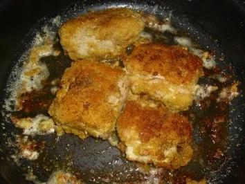 Schweinelende in Senf-Kruste + Petersilienrisotto mit Speck - Rezept - Bild Nr. 5