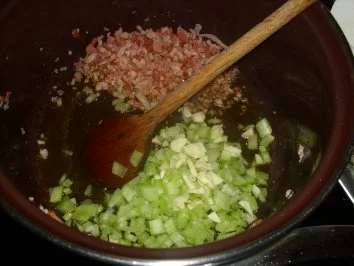 Rezept: Petersilienrisotto mit Speck Bild Nr. 2 Petersilienrisotto mit Speck - Rezept - Bild Nr. 2