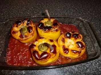 Peperoni gefüllt - Rezept - Bild Nr. 2