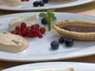 Schokoladen-Tarteletts mit Mascarponecreme - Rezept