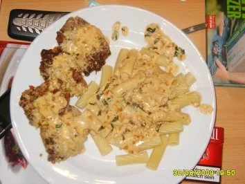 Rezept: Überbackene Schweinemedaillons bella italia Bild Nr. 2 Überbackene Schweinemedaillons bella italia - Rezept - Bild Nr. 2