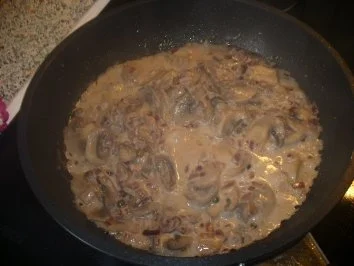 Lachsfilet in Wermutsahne - Rezept - Bild Nr. 5