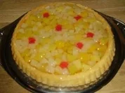 Fruchtcocktail-Torte - Rezept