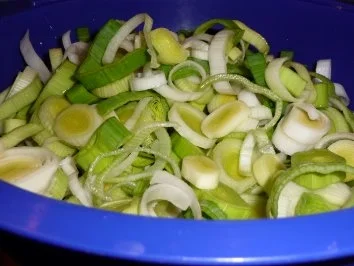 Leberkäs-Pfanne auf Kartoffelbrei - Rezept - Bild Nr. 8