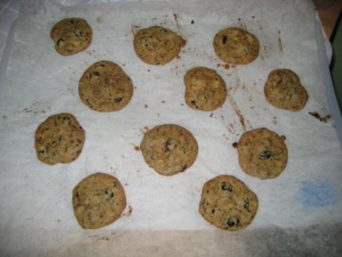 Cookies-Grundrezept mit zwei Variationen: Cranberry + Macadamia - Rezept - Bild Nr. 9