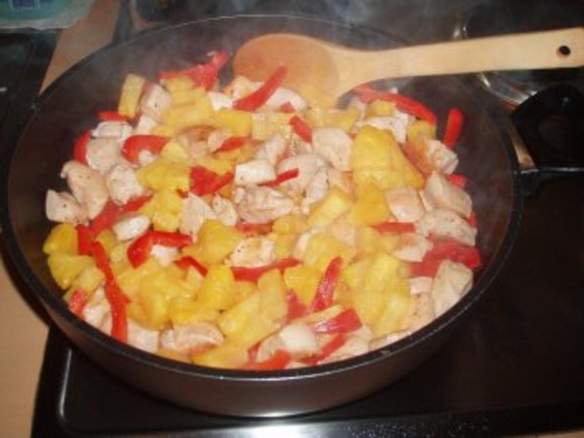 Hähnchen-Curry mit Ananas - Rezept - Bild Nr. 2