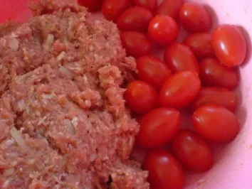 Rezept: Hack-Tomaten-Bällchen Bild Nr. 5 Hack-Tomaten-Bällchen - Rezept - Bild Nr. 5