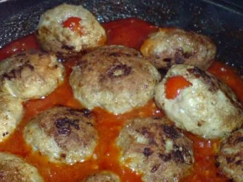 Rezept: Hack-Tomaten-Bällchen Bild Nr. 13 Hack-Tomaten-Bällchen - Rezept - Bild Nr. 13