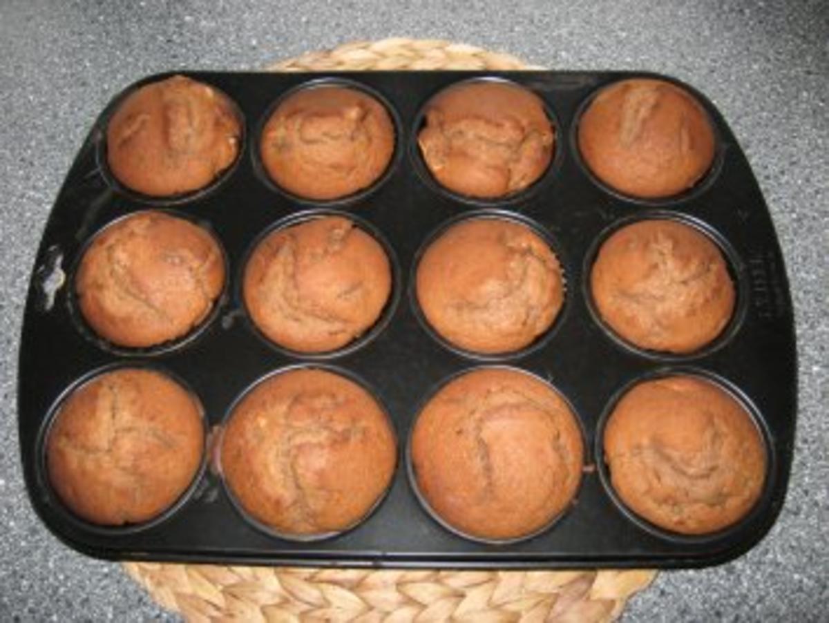 Schoko-Birnenmuffins mit Zimt - Rezept - Bild Nr. 2