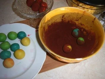 Rezept: Konfekt "Papageien-Eier" Bild Nr. 7 Konfekt "Papageien-Eier" - Rezept - Bild Nr. 7