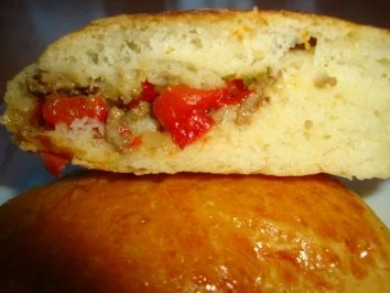 Hackfleisch-Paprika Füllung für Teigtaschen - Rezept - Bild Nr. 3