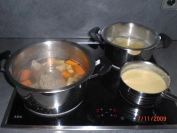 Tafelspitz mit Meerrettichsoße - Rezept - Bild Nr. 7