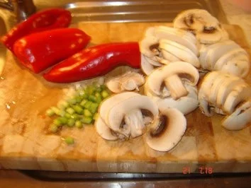 Champignon-Paprika Pfanne - Rezept - Bild Nr. 2