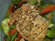 Salade Nicoise mit gebratenen Tunfisch- oder Hühnerbruststreifen - Rezept - Bild Nr. 9