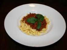 Frank´s Spaghetti Bolognese - Rezept