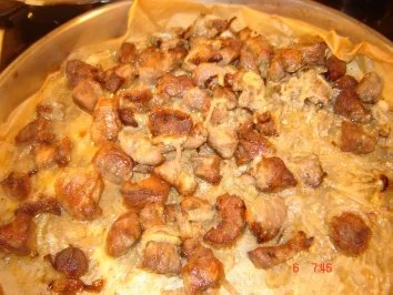 Zwiebelfleisch aus dem Backofen - Rezept