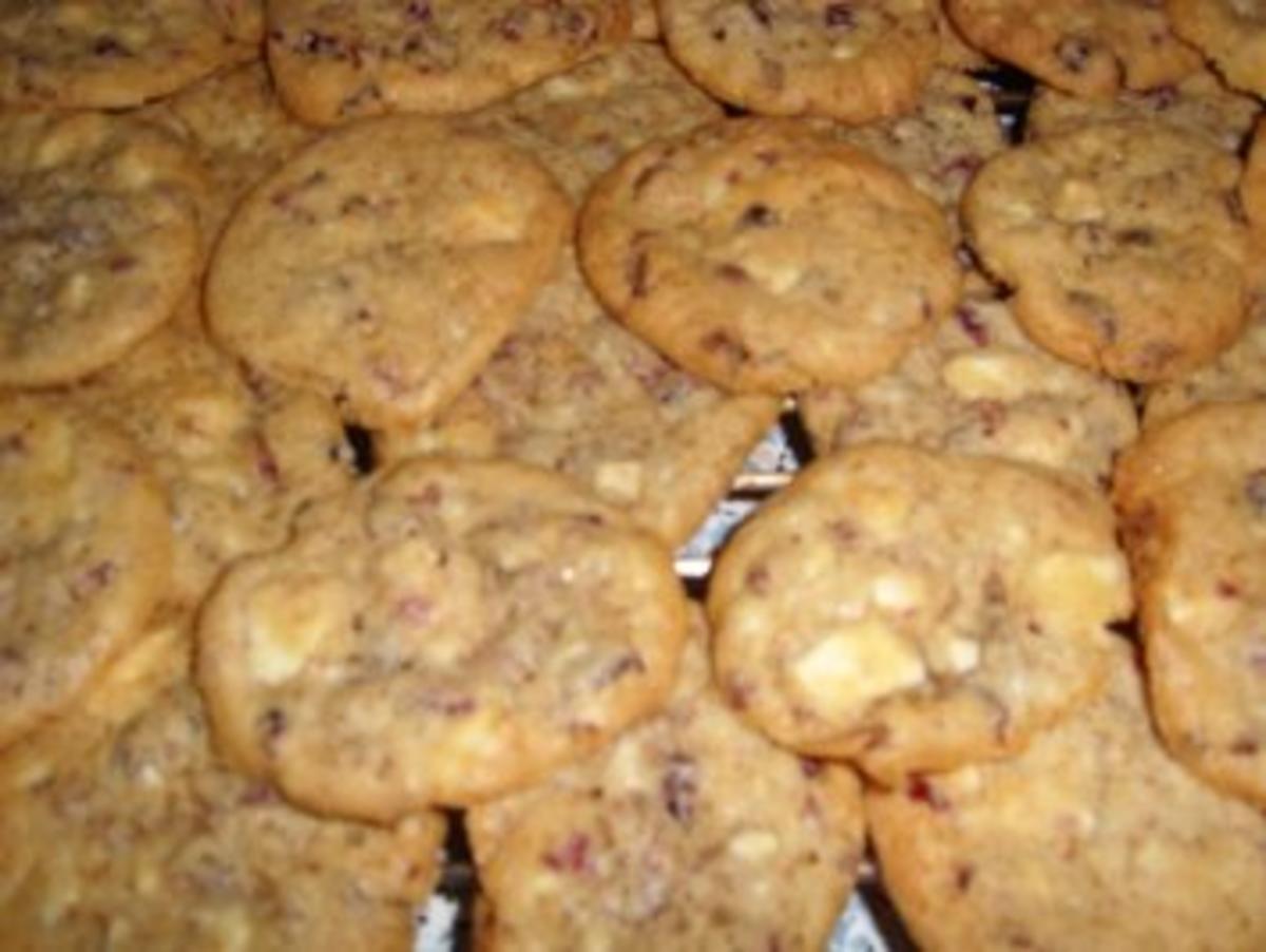 Cranberry-Chocolate-Cookies - Rezept - Bild Nr. 3