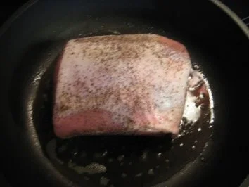 Lummerbraten "niedergaren" - Rezept - Bild Nr. 3