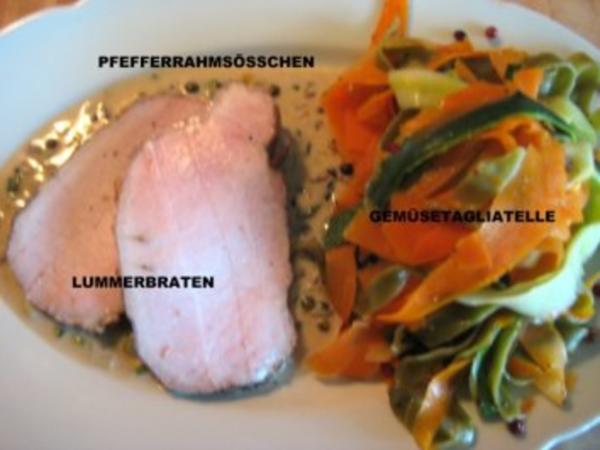 Lummerbraten &amp;quot;niedergaren&amp;quot; - Rezept mit Bild - kochbar.de