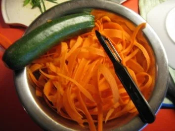 Rezept: Gemüsetagliatelle Bild Nr. 3 Gemüsetagliatelle - Rezept - Bild Nr. 3