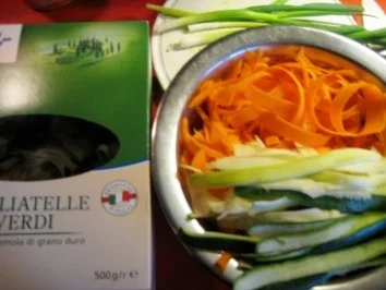 Rezept: Gemüsetagliatelle Bild Nr. 4 Gemüsetagliatelle - Rezept - Bild Nr. 4