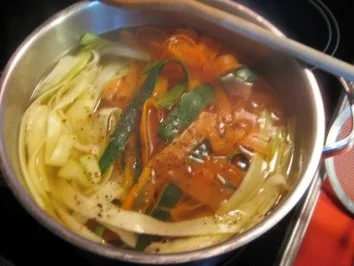 Rezept: Gemüsetagliatelle Bild Nr. 6 Gemüsetagliatelle - Rezept - Bild Nr. 6