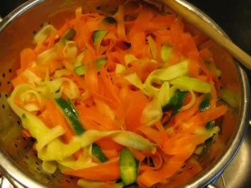 Rezept: Gemüsetagliatelle Bild Nr. 8 Gemüsetagliatelle - Rezept - Bild Nr. 8