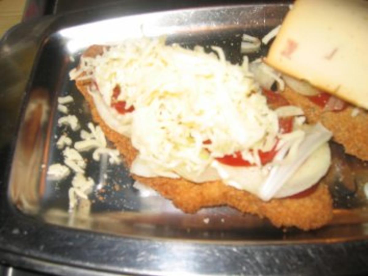 Fleisch: Panierte Schnitzel übrig - einfach - 129 kcal/100g