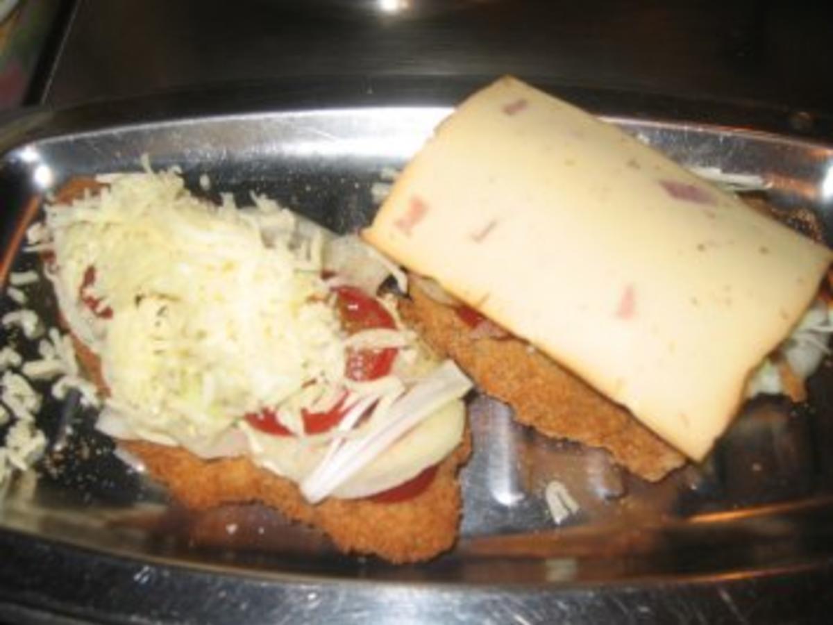 Fleisch: Panierte Schnitzel übrig - einfach - 129 kcal/100g